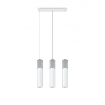 Lampa wisząca BORGIO 3 biały