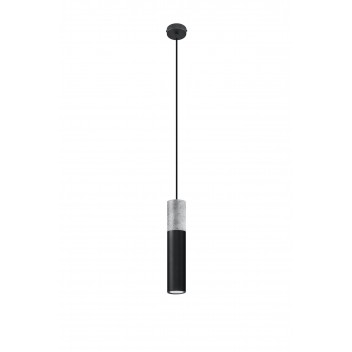 Lampa wisząca BORGIO 1 czarny