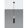 Lampa wisząca BORGIO 1 czarny