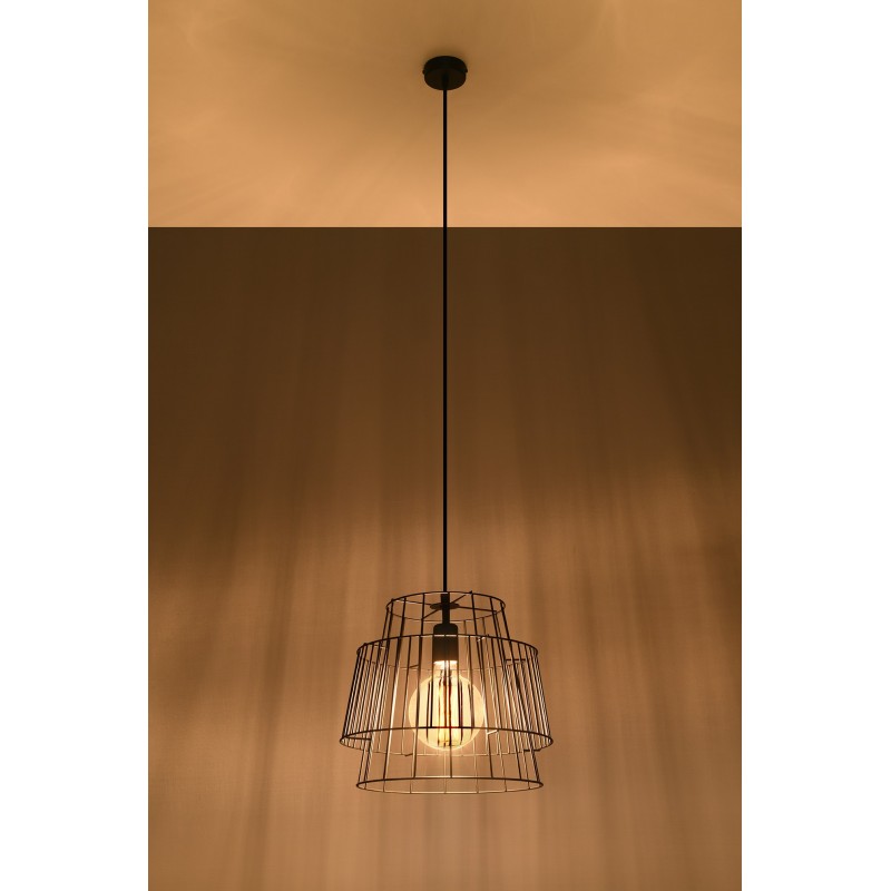 Lampa wisząca GATE czarny