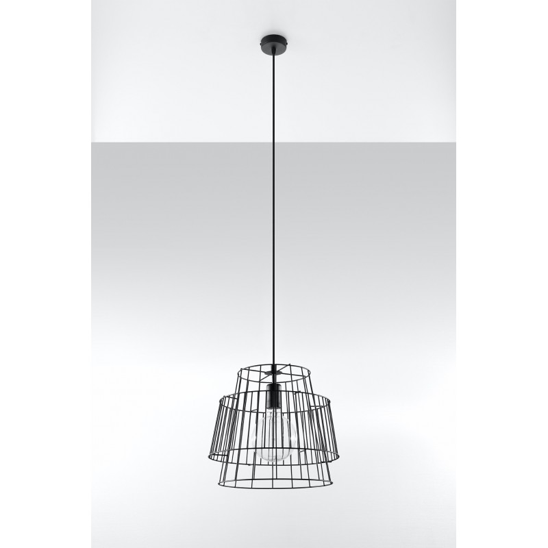 Lampa wisząca GATE czarny