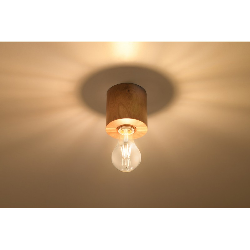 Plafon SALGADO naturalne drewno