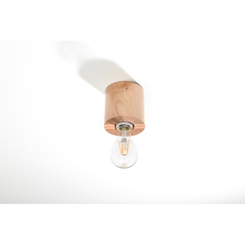 Plafon SALGADO naturalne drewno