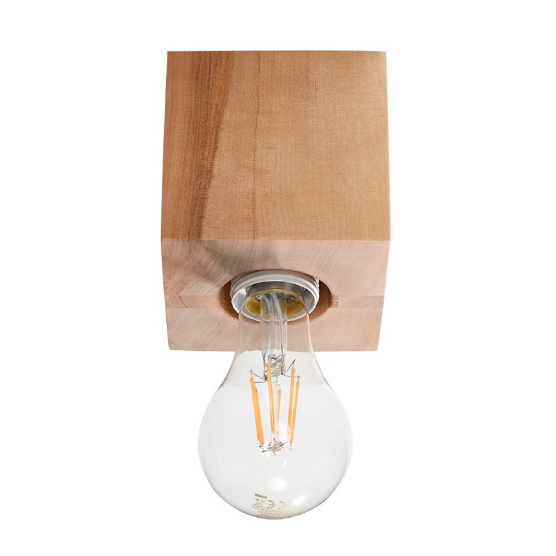 Plafon ARIZ naturalne drewno