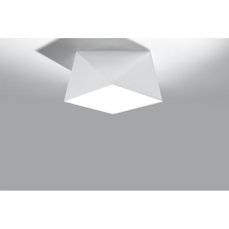 Plafon HEXA 25 biały