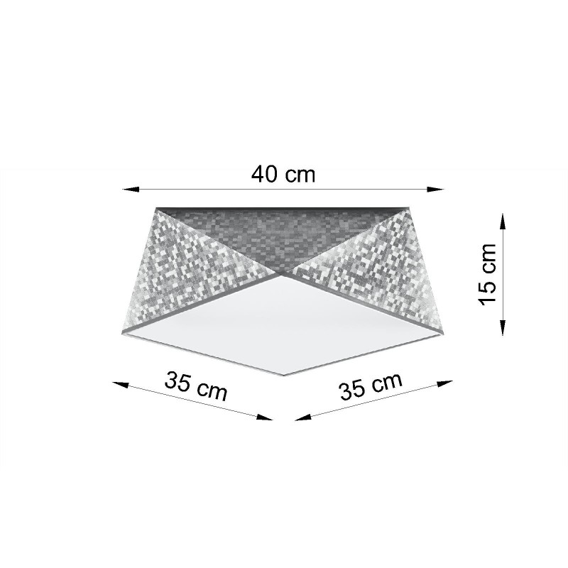 Plafon HEXA 35 cekin