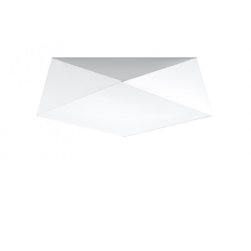 Plafon HEXA 45 biały