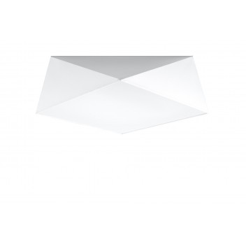 Plafon HEXA 45 biały