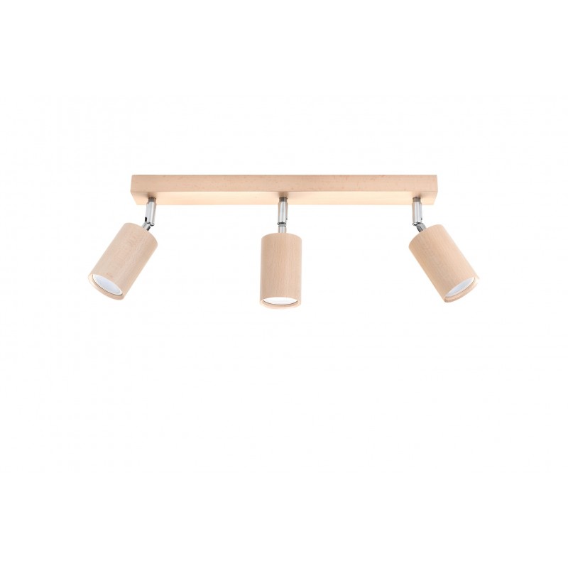 Plafon BERG 3 naturalne drewno