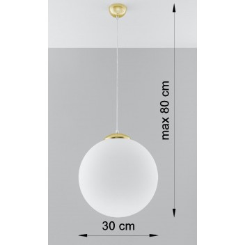 Lampa wisząca UGO 40 ZŁOTA
