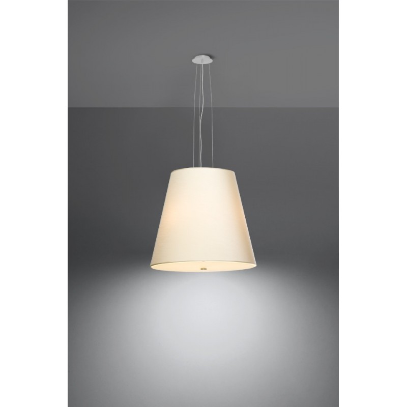 Żyrandol GENEVE 50 biały