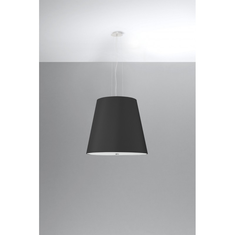 Żyrandol GENEVE 50 czarny