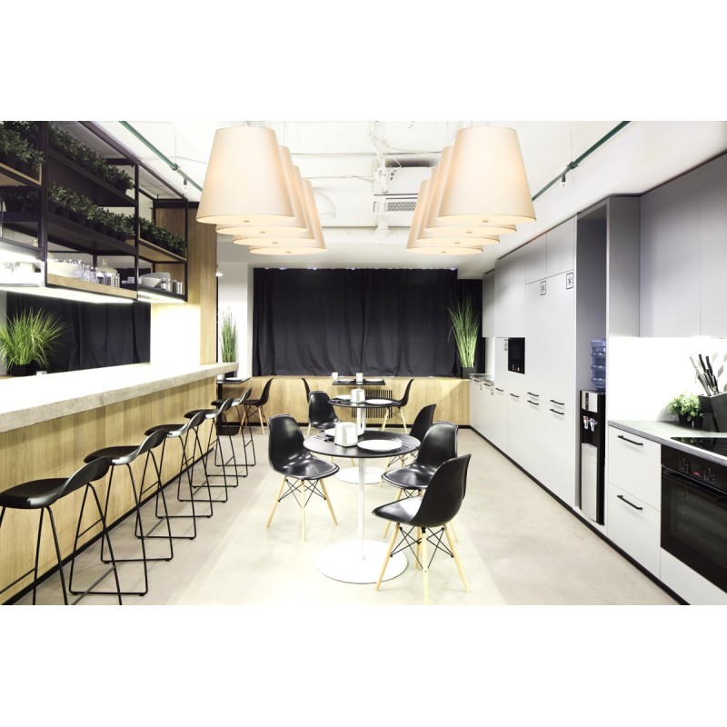 Żyrandol GENEVE 50 biały