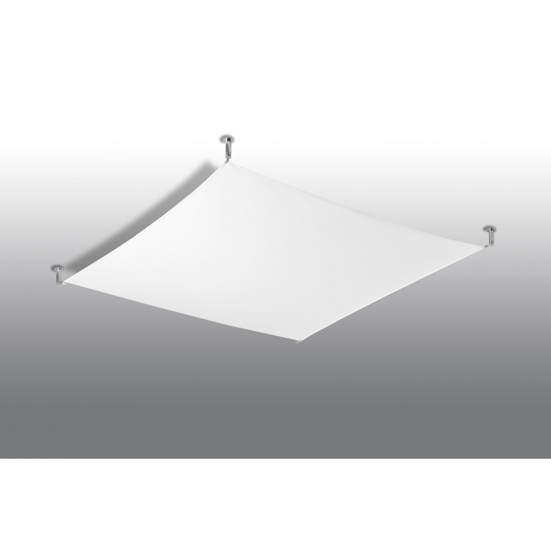 Plafon LUNA 4 biały