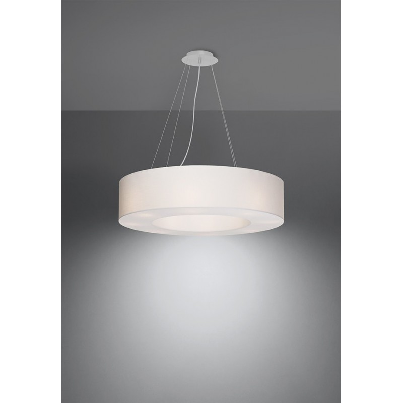 Żyrandol SATURNO 70 biały