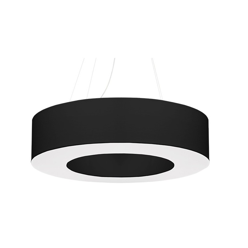 Żyrandol SATURNO 70 czarny