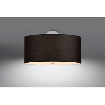 Plafon OTTO 60 czarny