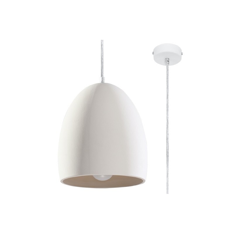Lampa wisząca ceramiczna FLAWIUSZ