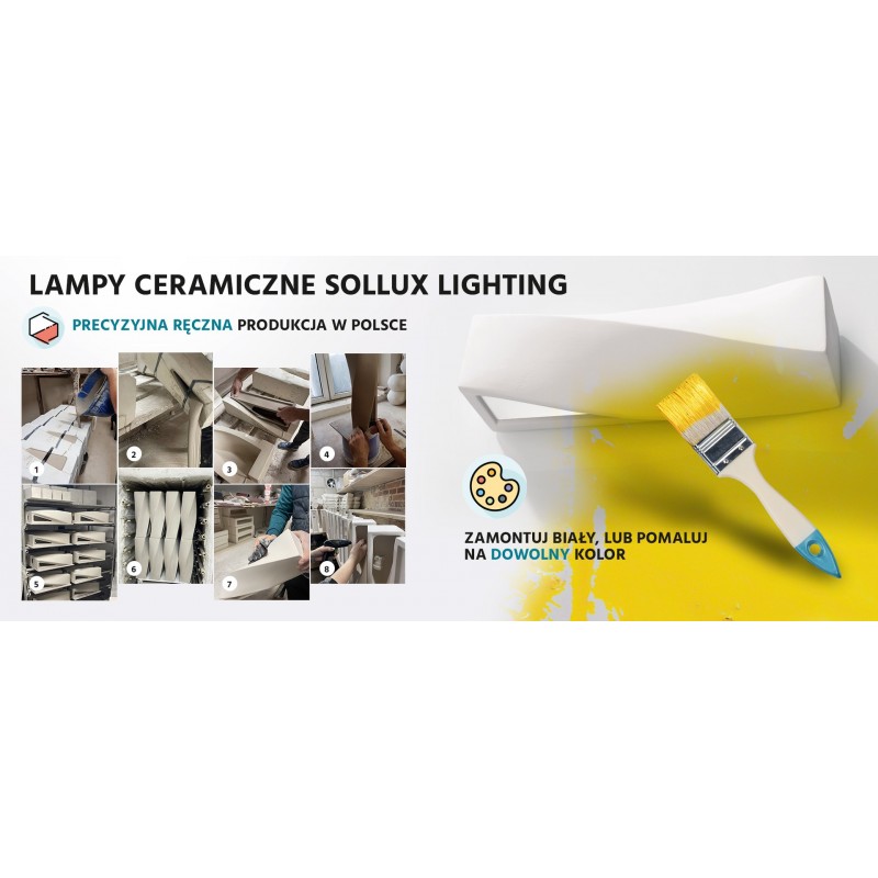 Lampa wisząca ceramiczna FLAWIUSZ