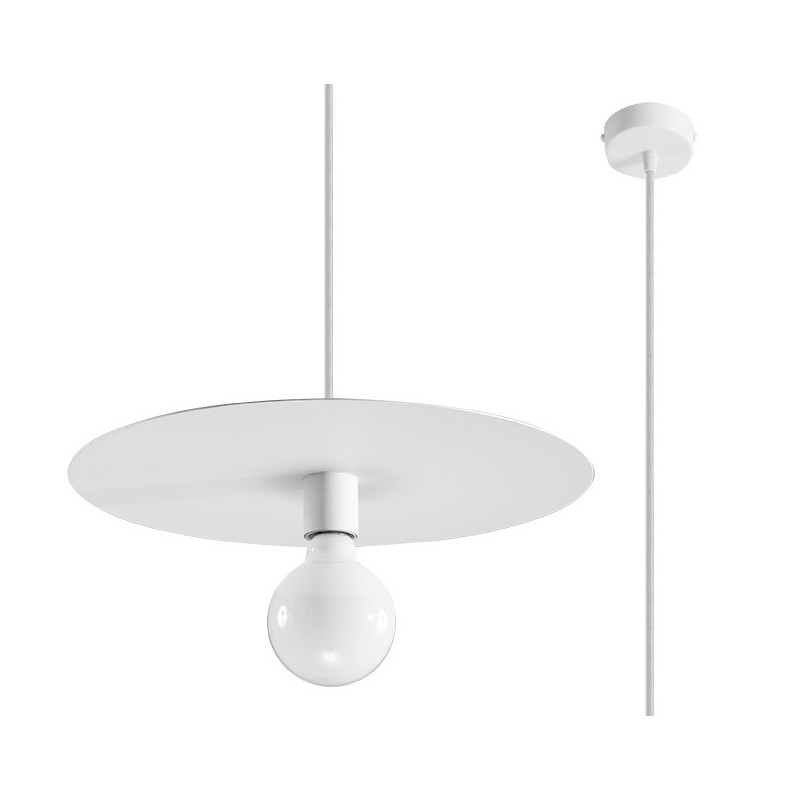 Lampa wisząca FLAVIO biała