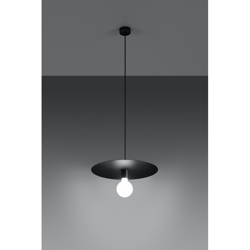 Lampa wisząca FLAVIO czarna