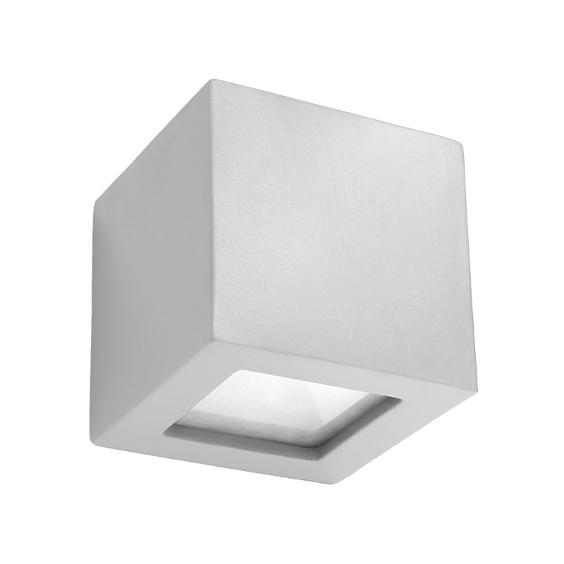 Kinkiet ceramiczny LEO szary