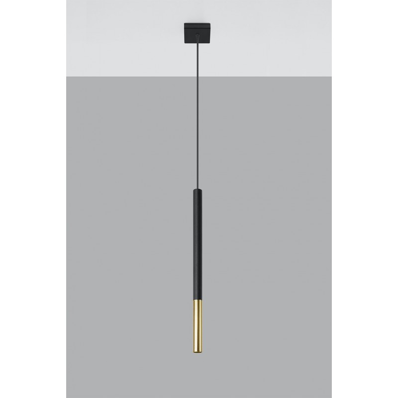 Lampa wisząca MOZAICA 1 czarny/złoto