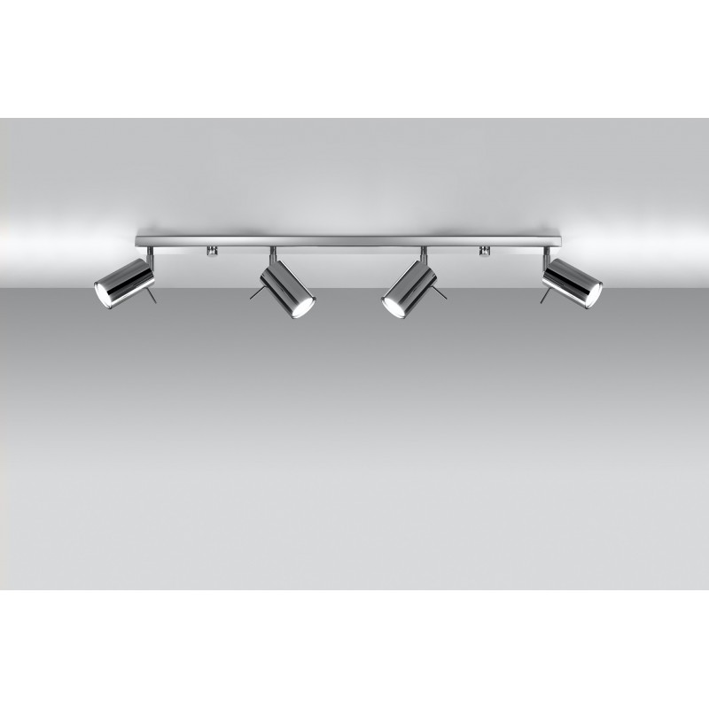 Plafon RING 4L chrom