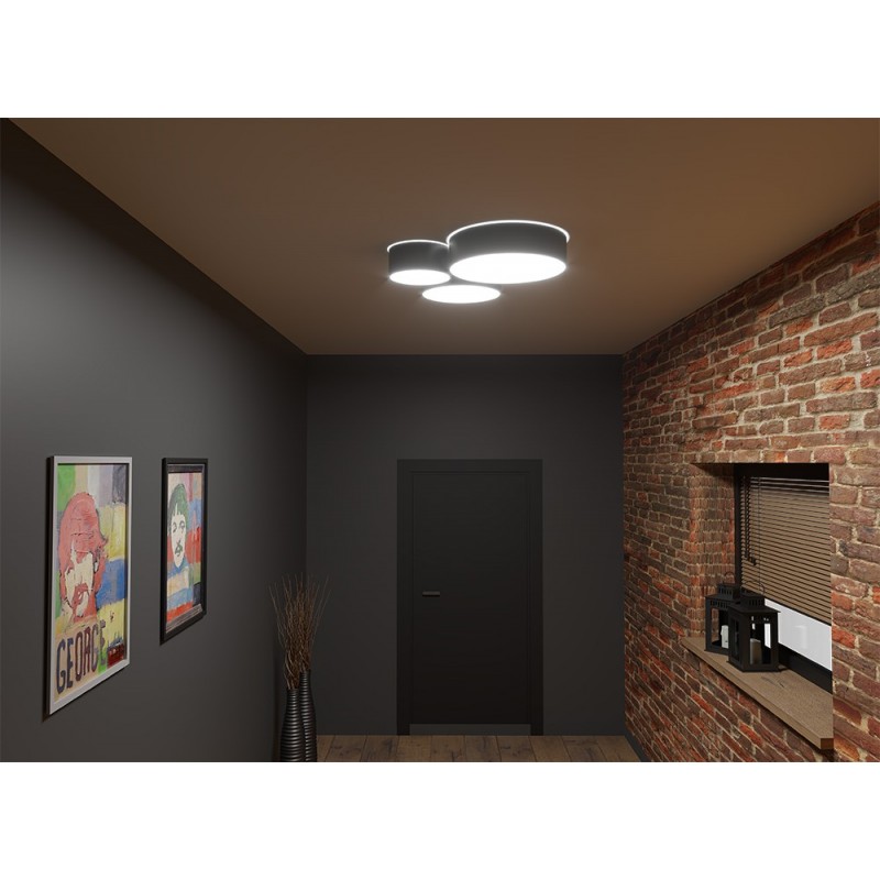 Plafon ARENA 55 czarny