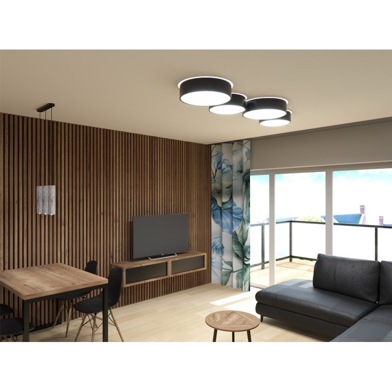 Plafon ARENA 55 czarny