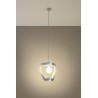 Lampa wisząca TRES biała