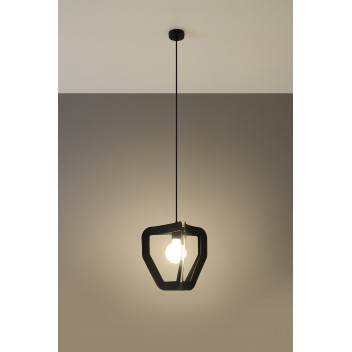 Lampa wisząca TRES czarna