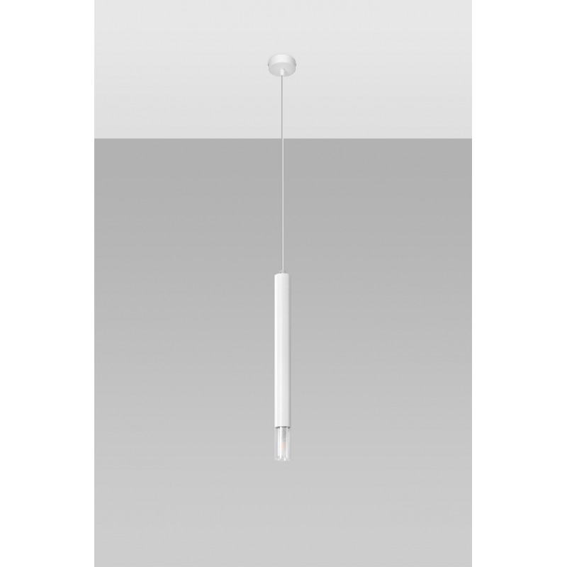 Lampa wisząca WEZYR 1 biała