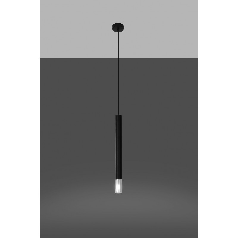 Lampa wisząca WEZYR 1 czarna