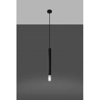 Lampa wisząca WEZYR 1 czarna