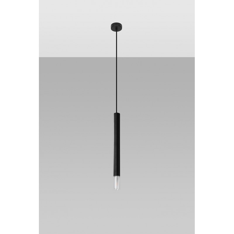 Lampa wisząca WEZYR 1 czarna