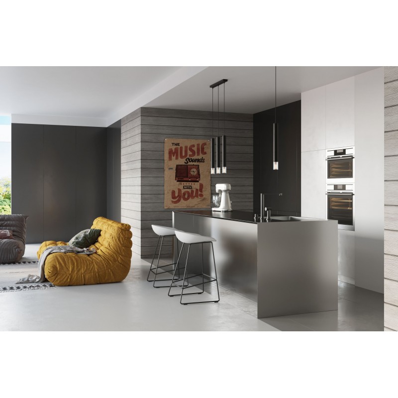 Lampa wisząca WEZYR 2 czarna