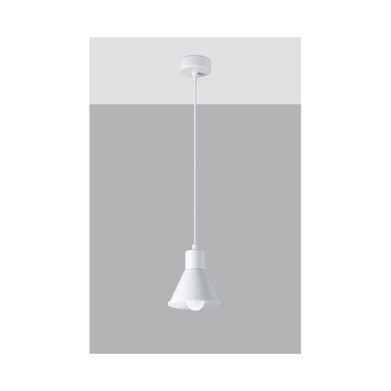 Lampa wisząca TALEJA 1 biała [E27]
