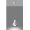 Lampa wisząca TALEJA 1 biała [E27]