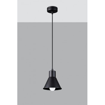 Lampa wisząca TALEJA 1 czarna [E27]