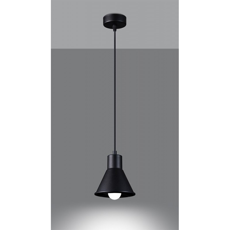 Lampa wisząca TALEJA 1 czarna [E27]