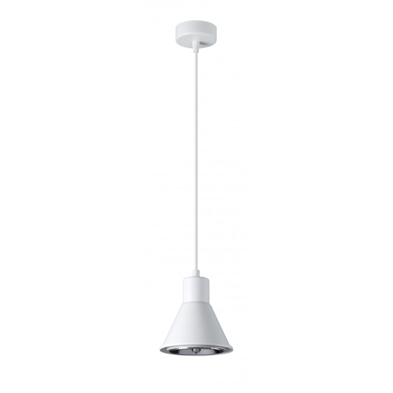 Lampa wisząca TAZILA 1 biała [AR111]