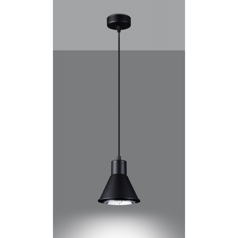 Lampa wisząca TAZILA 1 czarna [AR111]