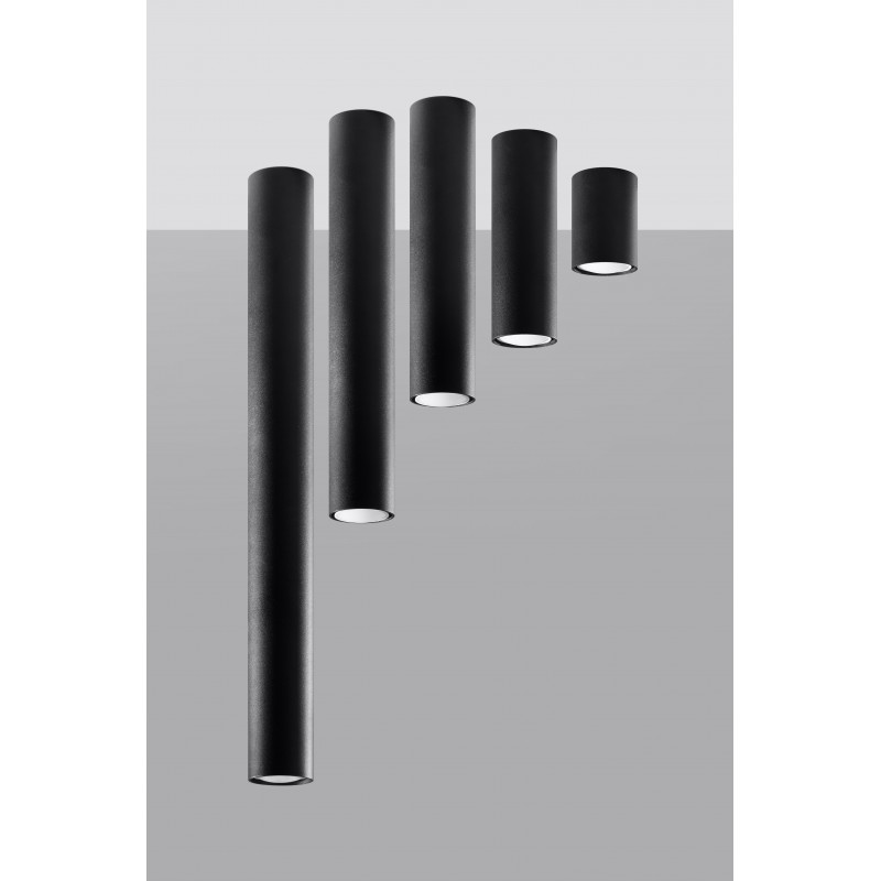 Plafon LAGOS 40 czarny