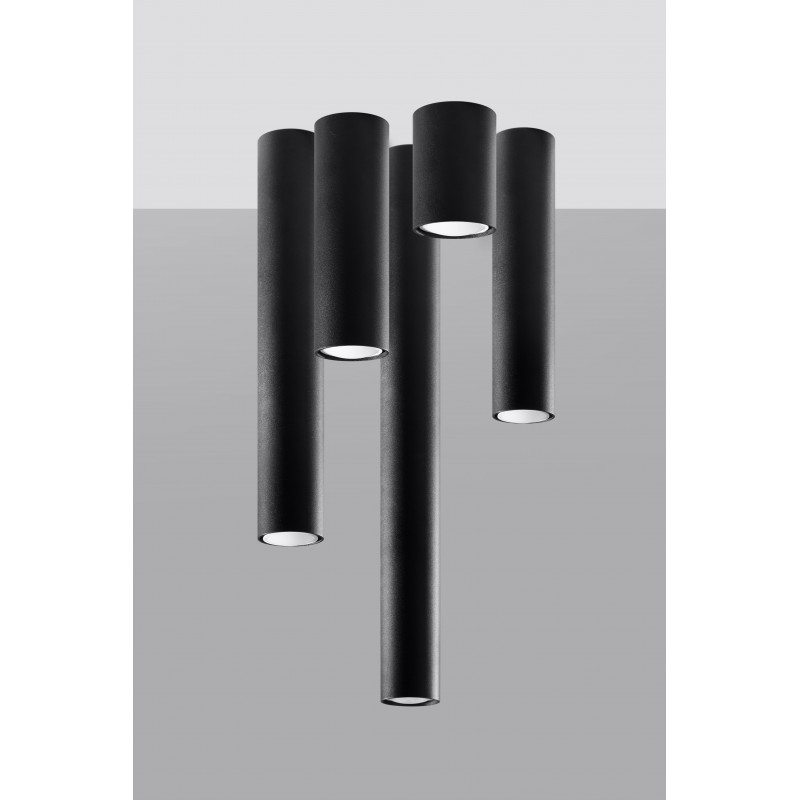 Plafon LAGOS 40 czarny