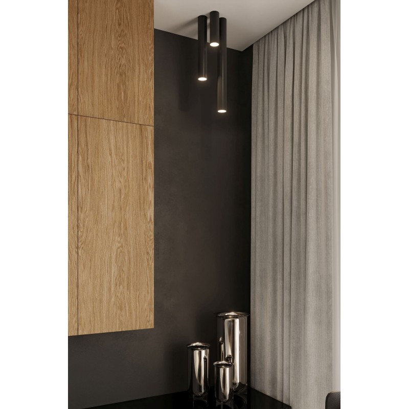 Plafon LAGOS 40 czarny