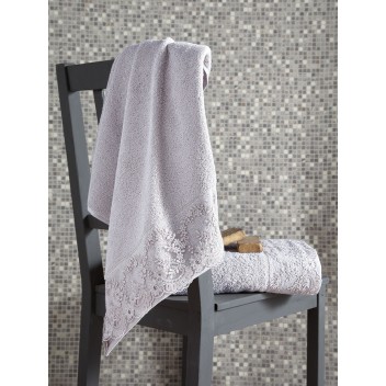Ręcznik bawełniany frotte ELINDA/1826/beige 50x90+70x140 kpl.