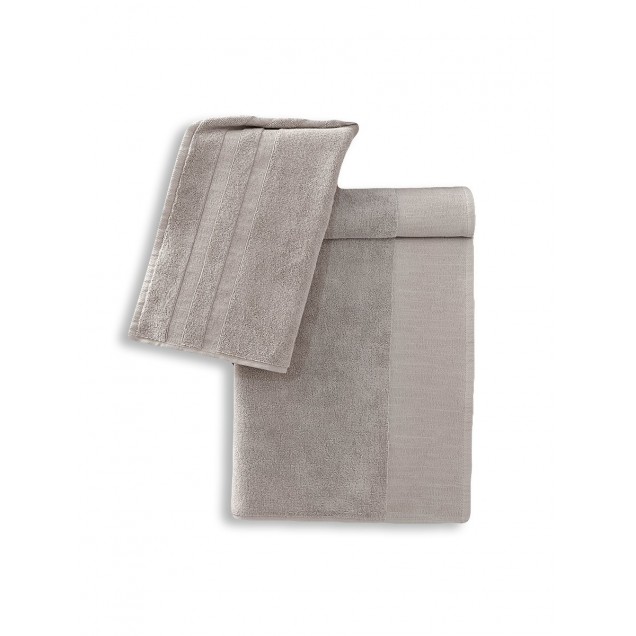 Ręcznik bawełniany frotte MORANO/3470/beige 50x90+70x140 kpl. - 1