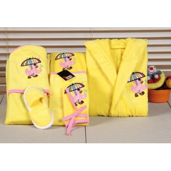 Ręcznik T Bawełna KADIFE BEBE/T41015/D żółt. (P) 6-częściowy kpl.