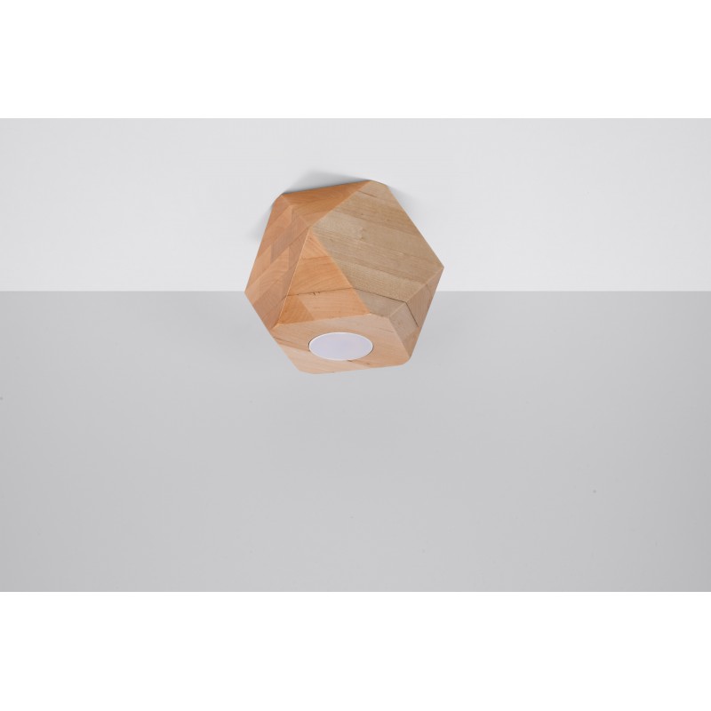 Plafon WOODY 1 naturalne drewno